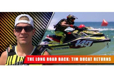 Tim Ducat Returns to P1 Aqua X