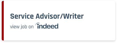 Careers - Service Advisor/Writer